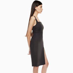 Aritzia 90s Slit Midi Dress